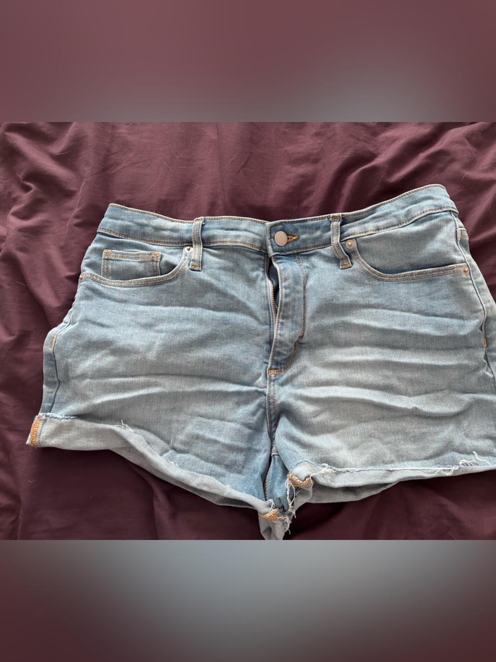Universal Thread Light Blue Denim Cutoff Shorts